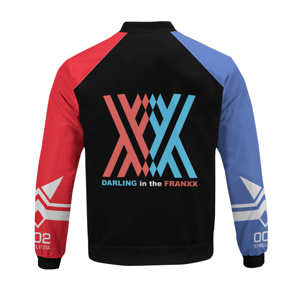 002 franxx bomber jacket 138296 - Anime Jacket UK Store