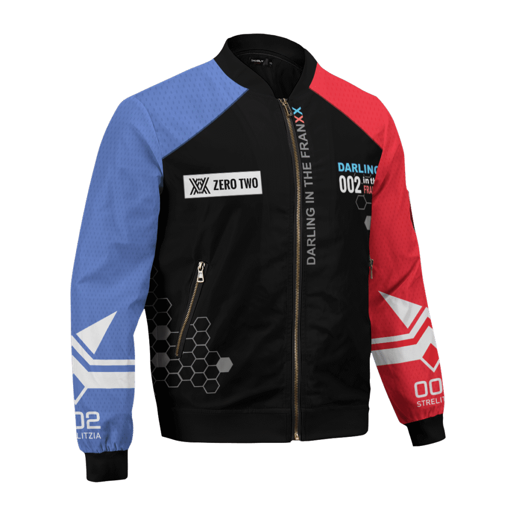 002 franxx bomber jacket 722136 - Anime Jacket UK Store