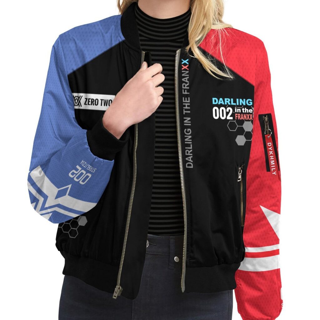 002 franxx bomber jacket 956749 - Anime Jacket UK Store