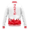 4th Hokage Naruto Varsity Jacket BACK Mockup - Anime Jacket UK Store
