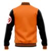 59 Goku Cell Saga DBZ Varsity Jacket BACK Mockup - Anime Jacket UK Store