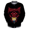 Aggretsuko Tracksuit Baseball Uniform Women Men s Jacket Long Sleeve Harajuku Streetwear American Cartoon 3D Clothes 1 - Anime Jacket UK Store