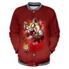 Aggretsuko Tracksuit Baseball Uniform Women Men s Jacket Long Sleeve Harajuku Streetwear American Cartoon 3D Clothes 5 - Anime Jacket UK Store
