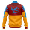 Airbenders Avatar Varsity Jacket BACK Mockup - Anime Jacket UK Store