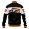 Akina Speed Stars Initial D Varsity Jacket BACK Mockup - Anime Jacket UK Store
