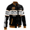 Akina Speed Stars Initial D Varsity Jacket FRONT LEFT Mockup - Anime Jacket UK Store