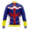 All Might MHA Varsity Jacket BACK Mockup - Anime Jacket UK Store
