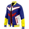 All Might MHA Varsity Jacket F RIGHT Mockup - Anime Jacket UK Store
