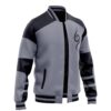 Anbu Kakashi Naruto Varsity Jacket F LEFT Mockup - Anime Jacket UK Store