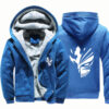 Anime Bleach Hoodies Men Sweatshirts 2023 Hot Winter Thicken Fleece Kurosaki Ichigo Zip Up Hoodie Warm 24 - Anime Jacket UK Store