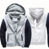 Anime Bleach Hoodies Men Sweatshirts 2023 Hot Winter Thicken Fleece Kurosaki Ichigo Zip Up Hoodie Warm 5 - Anime Jacket UK Store