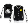 Anime Chainsaw Man Baseball Jacket Men Bomber Jacket Outerwear Harajuku Streetwear Hip Hop Baseball Uniform Casual 10 - Anime Jacket UK Store