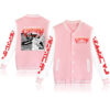 Anime Chainsaw Man Baseball Jacket Men Bomber Jacket Outerwear Harajuku Streetwear Hip Hop Baseball Uniform Casual 12 - Anime Jacket UK Store