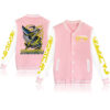 Anime Chainsaw Man Baseball Jacket Men Bomber Jacket Outerwear Harajuku Streetwear Hip Hop Baseball Uniform Casual 17 - Anime Jacket UK Store