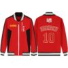 Anime Cosplay Slam Dunk Shohoku SAKURAGI Baseball Jacket RUKAWA MITSUI Akagi MIYAGI Basketball Sweatshirt Fleece Sportswear 9 - Anime Jacket UK Store