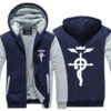 Anime Fullmetal Alchemist Hoodie Jacket Coat Winter Fleece Thick Warm Sweatshirts Long Sleeve Plus Size 7 - Anime Jacket UK Store