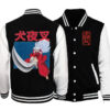 Anime Inuyasha Tessaiga Japanese Anime Baseball Jacket Cartoon Hoodie Hip Hop Sweatshirts - Anime Jacket UK Store