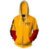 Anime One Punch Man Saitama Costumes Oppai Saitama Hoodie Sweatshirt Mens Harajuku Hoodies Male Zipper Jackets - Anime Jacket UK Store