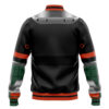 Bakugo MHA Varsity Jacket BACK Mockup - Anime Jacket UK Store