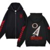 Berserk Zipper Jackets Anime Guts Printed Sweatshirt Unisex Y2k Sweatshirts Hooded Jacket Coats Fleece Streetwear Top 15 - Anime Jacket UK Store