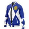 Blue Ranger Wolf MMPR Vasity Jacket FRONT RIGHT Mockup - Anime Jacket UK Store