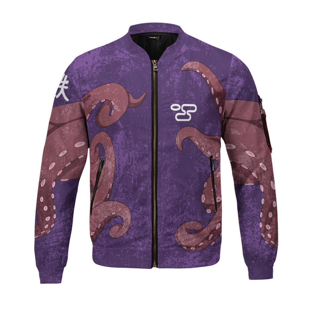 BomberJacketIKillerBeeGyuki 01 front - Anime Jacket UK Store