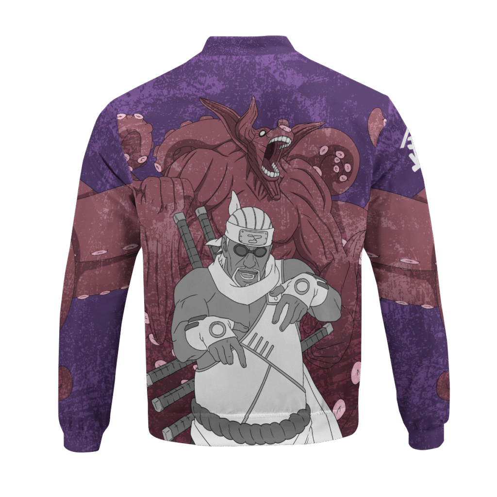 BomberJacketIKillerBeeGyuki 06 back - Anime Jacket UK Store