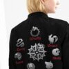 BomberJacketISevenDeadlySins 10 girlmodelback - Anime Jacket UK Store