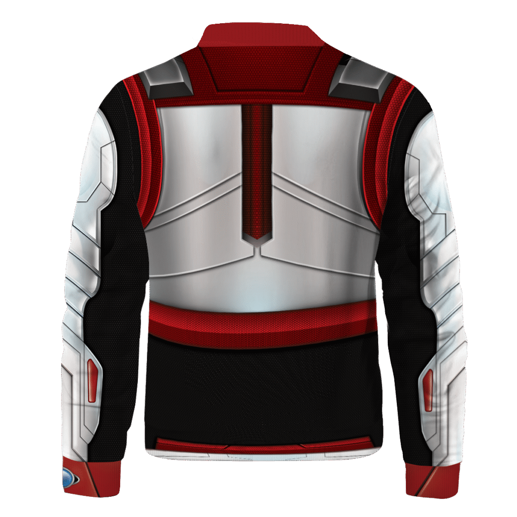 Bomber Jacket I Quantum Suit back - Anime Jacket UK Store