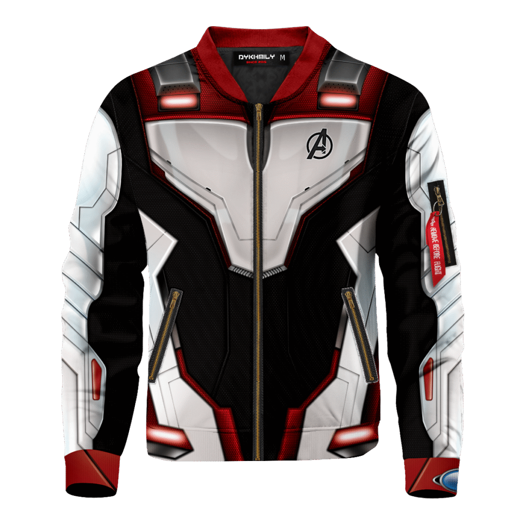 Bomber Jacket I Quantum Suit front - Anime Jacket UK Store