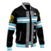Company 8 Fire Force Varsity Jacket F LEFT Mockup - Anime Jacket UK Store