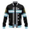 Company 8 Fire Force Varsity Jacket FRONT Mockup - Anime Jacket UK Store