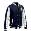 Dandy Space Dandy Varsity Jacket F LEFT Mockup - Anime Jacket UK Store