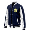 Dandy Space Dandy Varsity Jacket F RIGHT Mockup - Anime Jacket UK Store
