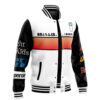 Drift Racer Initial D Varsity Jacket FRONT LEFT Mockup - Anime Jacket UK Store