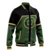 Earthbenders Avatar Varsity Jacket F LEFT Mockup - Anime Jacket UK Store