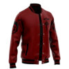 Edward Pattern FMA Varsity Jacket F LEFT Mockup - Anime Jacket UK Store