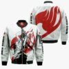 Erza Scarlet Anime Manga Fairy Tail Silhouette 3D Bomber - Anime Jacket UK Store