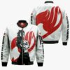 Gray Fullbuster Anime Manga Fairy Tail Silhouette 2 3D Bomber - Anime Jacket UK Store
