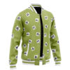 Gyomei Himejima Pattern DS Varsity Jacket F LEFT Mockup - Anime Jacket UK Store