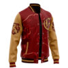 Hogwarts Legacy Gryffindor HP Varsity Jacket F LEFT Mockup - Anime Jacket UK Store