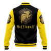 Hogwarts Legacy Hufflepuff V2 HP Varsity Jacket BACK Mockup - Anime Jacket UK Store