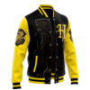 Hogwarts Legacy Hufflepuff V2 HP Varsity Jacket F LEFT Mockup - Anime Jacket UK Store