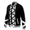 Ichigo Kurosaki Bleach Varsity Jacket F RIGHT Mockup - Anime Jacket UK Store
