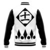 Kenpachi Zaraki Bleach Varsity Jacket BACK Mockup - Anime Jacket UK Store