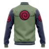 Konoha Jonin Naruto Varsity Jacket BACK Mockup - Anime Jacket UK Store