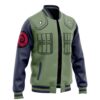 Konoha Jonin Naruto Varsity Jacket F LEFT Mockup - Anime Jacket UK Store