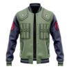Konoha Jonin Naruto Varsity Jacket FRONT Mockup - Anime Jacket UK Store