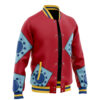 Luffy Wano Pattern OP Varsity Jacket F LEFT Mockup - Anime Jacket UK Store