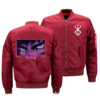 MA 1 Flight Bomber Jacket for Men Anime Berserk Print Casual Jackets Baseball Varsity College Pilot 3 - Anime Jacket UK Store
